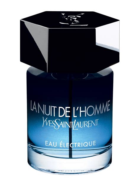 la nuit de l'homme yves saint laurent electrique|la nuit de l'homme 100ml.